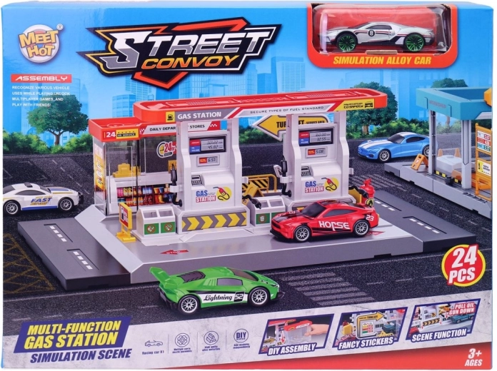 Children's Gas Station 25 Pieces