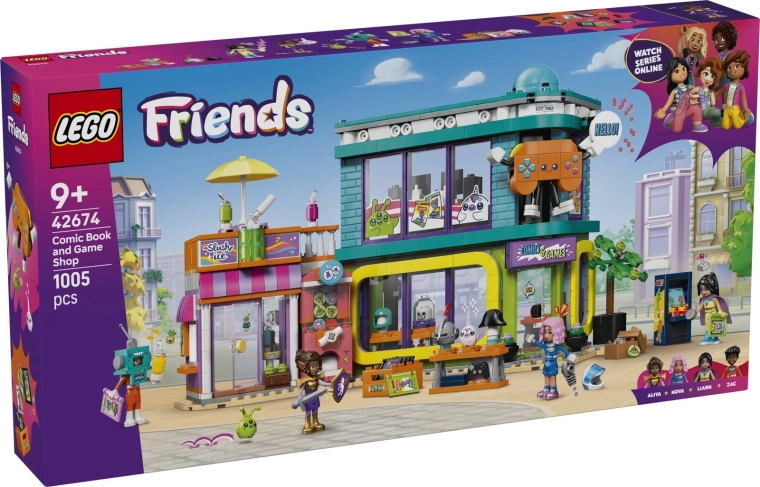 LEGO Friends Comic and Game Shop