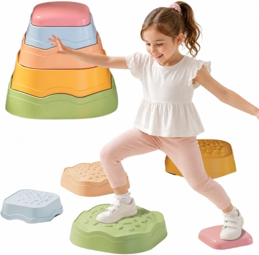 Woopie Sensory Balance Stones – 5 pcs