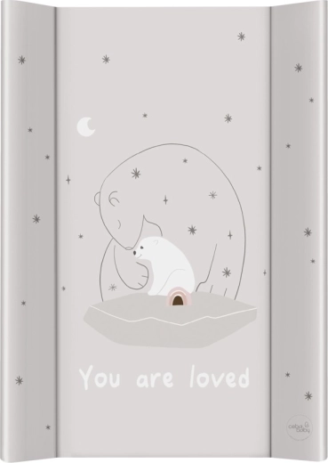 Ceba Baby vystymo kilimėlis su kieta lentele Basic Polar Bears 50 × 70 cm