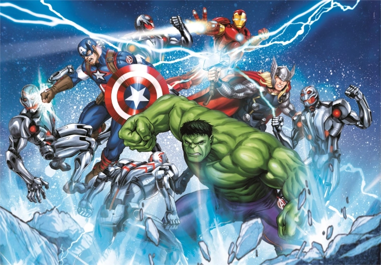104 dalių galvosūkis MARVEL Avengers – Clementoni