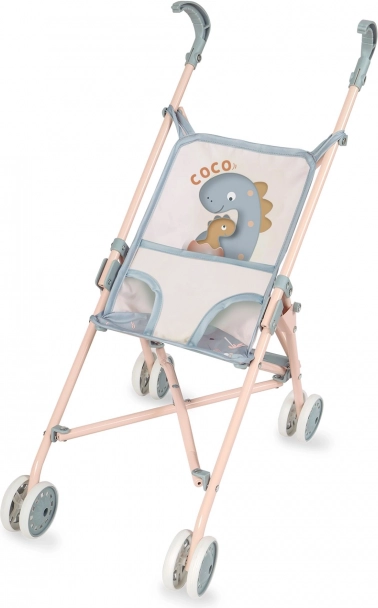 Sulankstomas lėlių vežimėlis COCO 56 cm