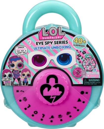 L.O.L. Surprise! Eye Spy Series ultimate unboxing case with over 40 surprises