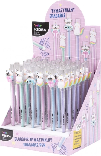 Erasable pen KIDEA animals - 1 piece