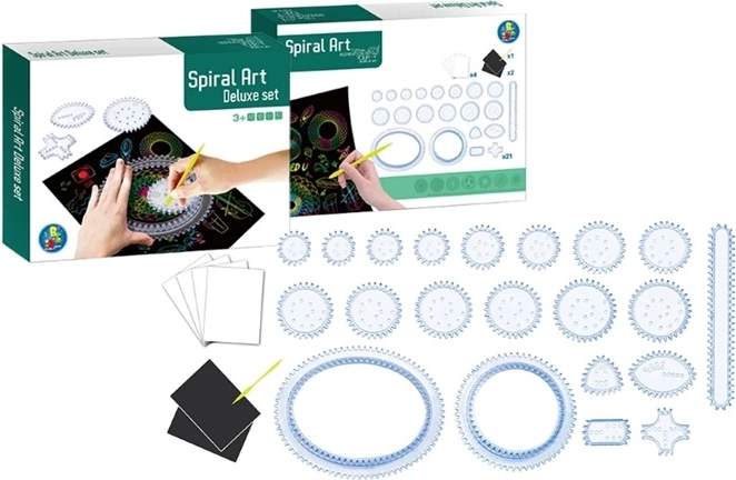 Spirografas – kūrybinis piešimo rinkinys