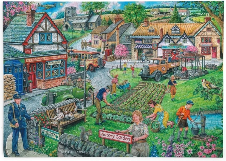 HOP Puzzle Gardening to Victory, 250 extra-large pieces