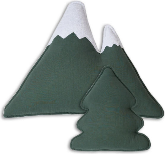 Funnababy muslino pagalvėlės ivy green (2 vnt.)