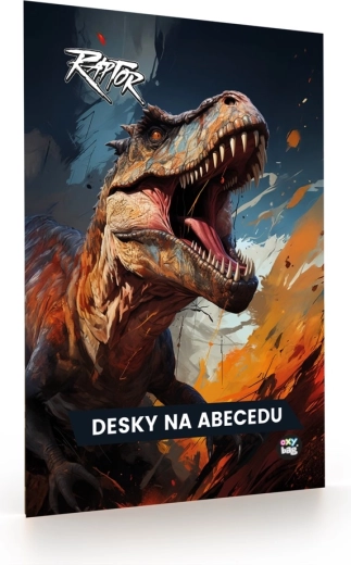 Aplankalai raidėms ABC Dino A4