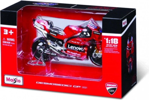 DUCATI Lenovo GP Racing Motorcycle Model 1:18
