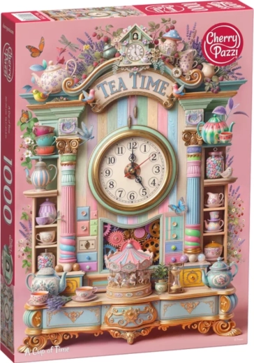 Cherry Pazzi A Cup of Time puzzle, 1000 pieces