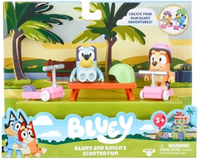 Bluey – Važiavimas paspirtuku