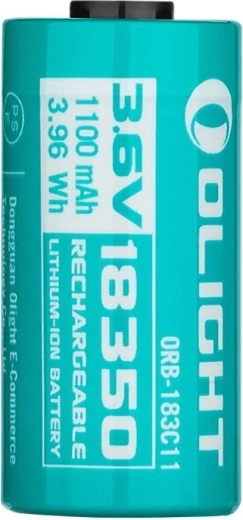 Įkraunamas akumuliatorius OLIGHT ORB-183C11 18350 1100 mAh Li-ion