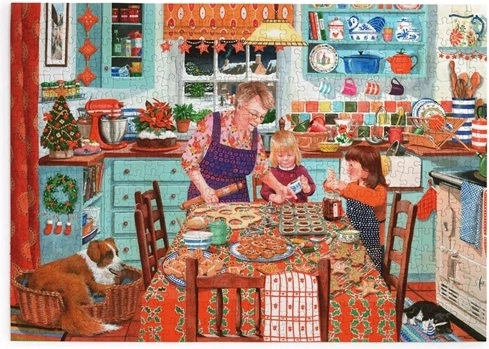 House of Puzzles Christmas Baking Puzzle – 500 Extra-Large Pieces