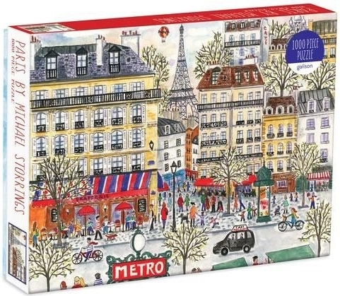 Puzzle Paris 1000 pieces by Michael Storrings