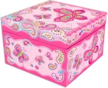 Pecoware Classic Music Box - Butterflies