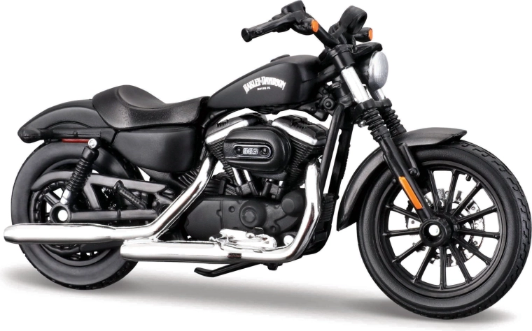 Maisto Harley-Davidson 2014 Sportster Iron 883 matinė juoda 1:18