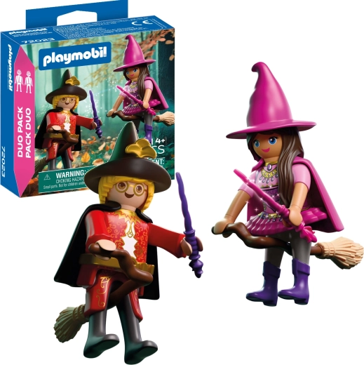 Playmobil Duo Pack – burtininkas ir ragana su priedais