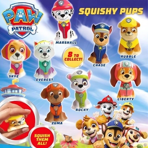 Šunyčių patrulių squishy kapsulėje – 1 vnt.