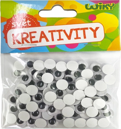 Dekoratyvinės judančios akys 10 mm