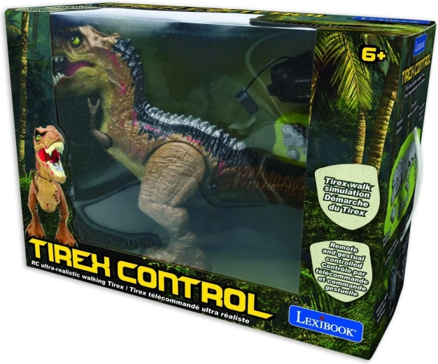 Lexibook T-Rex valdomas nuotoliniu būdu su dūmų efektais