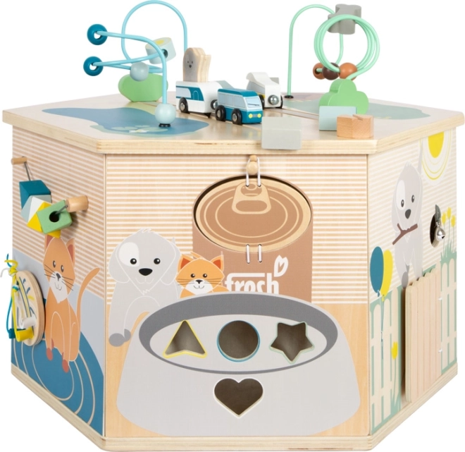Motorinė interaktyvi veiklos kubo žaislas SMALL FOOT Pets XXL