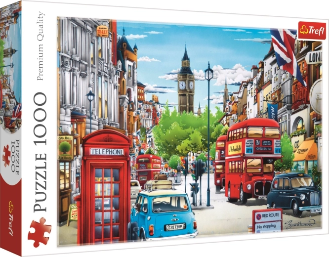 Puzzle 1000 pcs - London Street