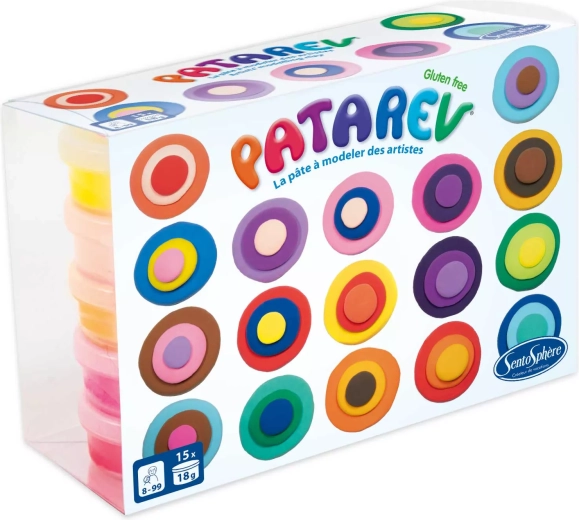 SentoSphere Patarev modeling clay 15 colors