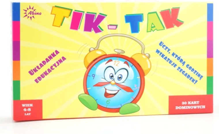 Tik Tak Puzzle – Domino for Learning to Tell Time