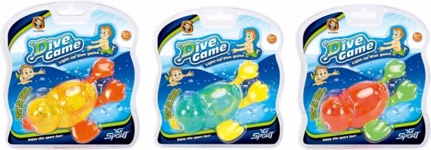 Nardymo antis su šviesa į vandenį