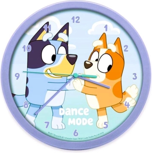 BLUEY wall clock for kids