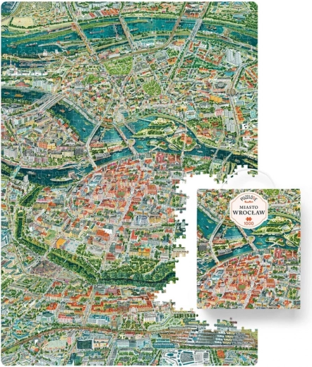 CzuCzu Puzzlove Wrocław City 1000 Pieces
