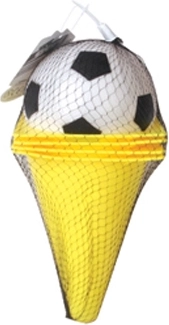 SPORTO cones with a football