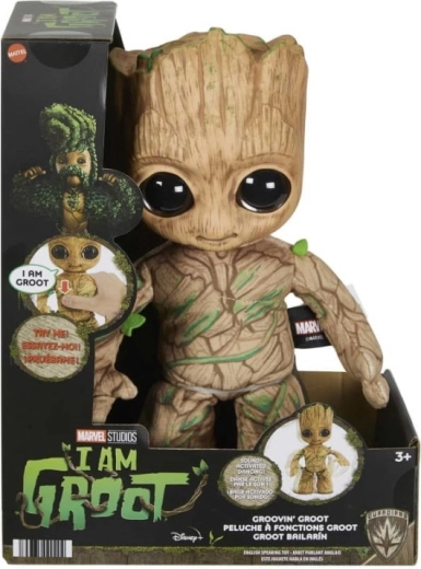 Marvel šokantis pliušinis Groot 28 cm