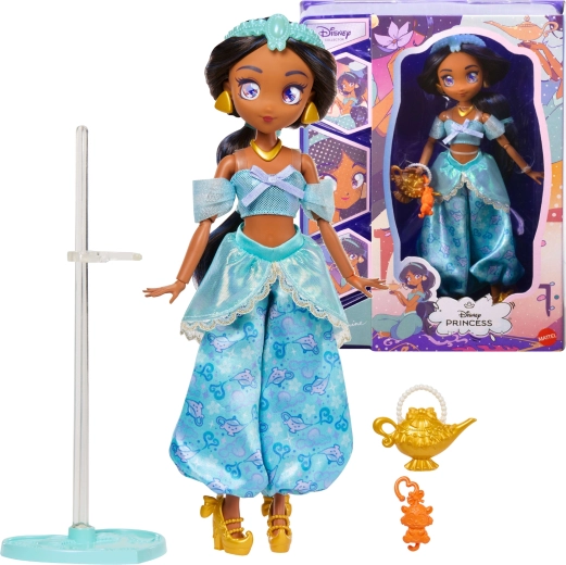 Mattel Disney Collector kolekcinė princesė Džasmina manga stiliumi su priedais