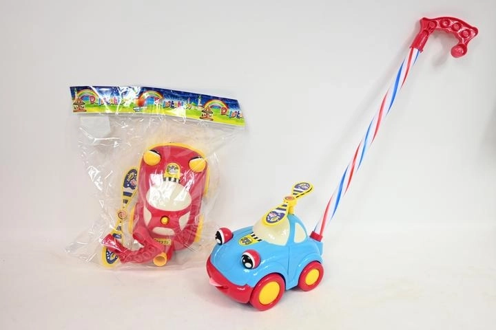 Push car with pinwheel