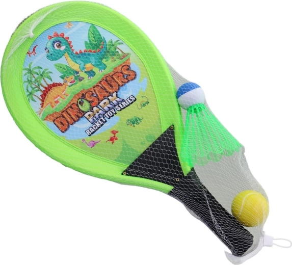 Lazdelių, kamuoliuko ir krepšelio rinkinys 55 cm