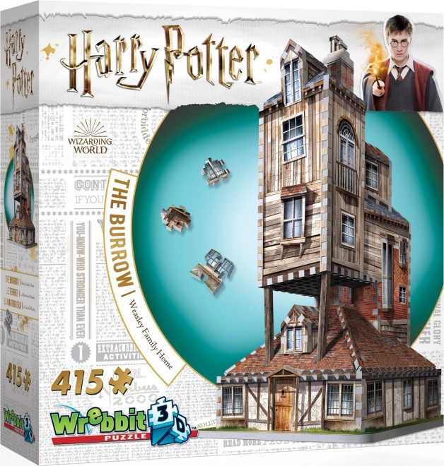 3D dėlionė Hario Poterio: Urvas – 415 dalių