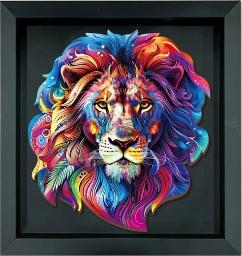 2Kids Toys medinė dėlionė „Liūtas“