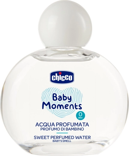 Chicco švelnus vaikiškas parfumuotas vanduo Baby Moments Sweet 100 ml