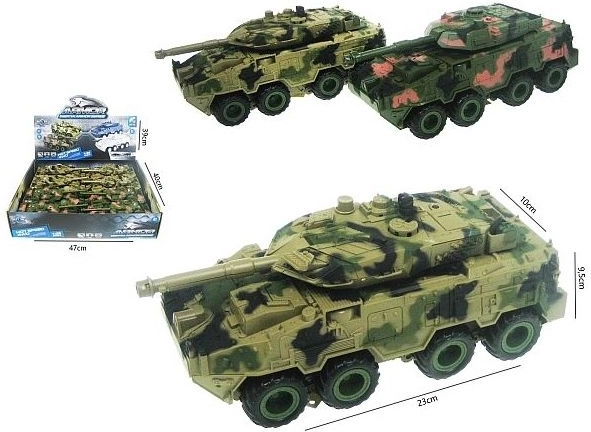 Children’s tank 24 cm with light and sound effects