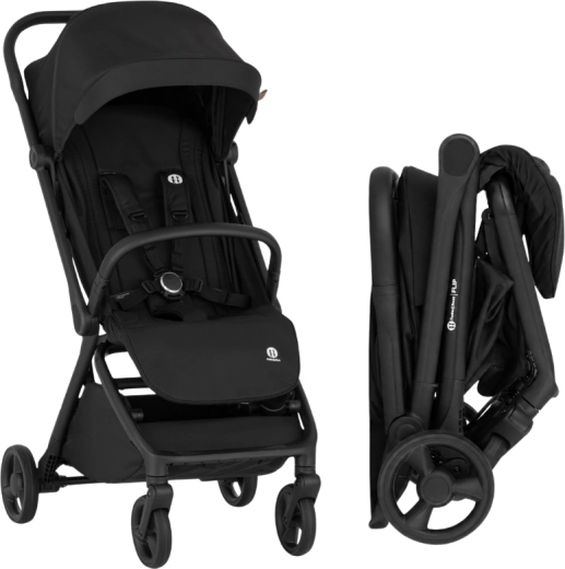 Petite&Mars Flip Forever Black Stroller