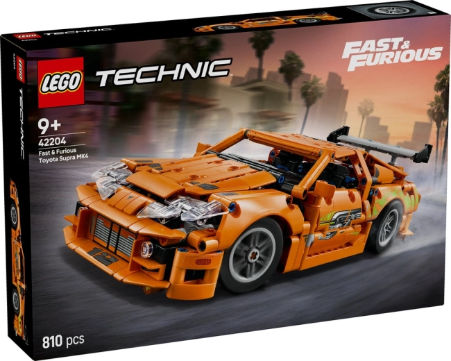 LEGO Technic 42204 Greiti ir įsiutę Toyota Supra MK4