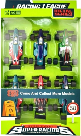 Formulės 1 automobilių rinkinys (6 vnt.)