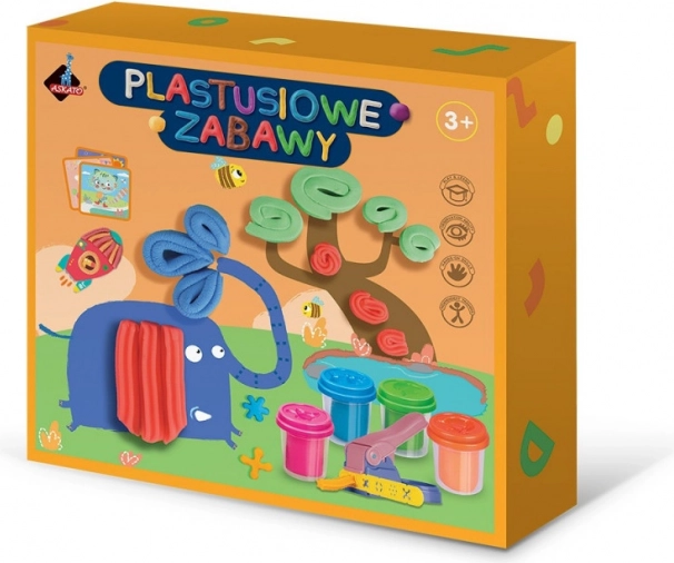 Plastilino pramogos su presu