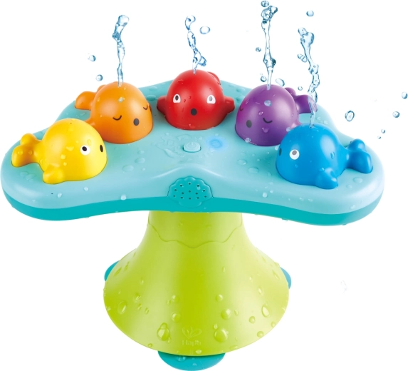 Hape muzikinis fontanas su banginiais