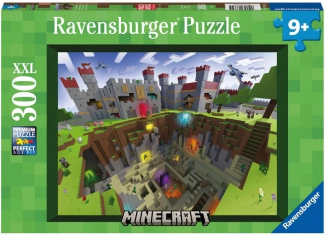 Ravensburger dėlionė Minecraft Cutaway, 300 detalių