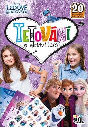 Frozen: Activity Tattoo Book
