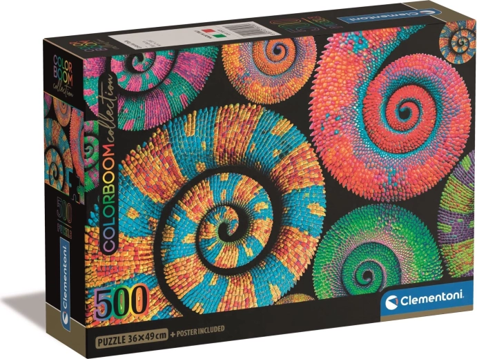 Puzzle 500 Pieces Compact Curly Tails