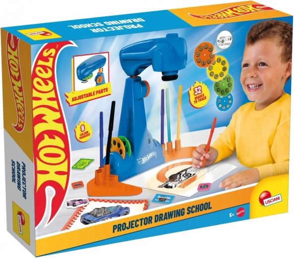 Hot Wheels piešimo mokykla su projektoriumi