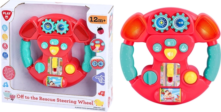PlayGo My First Firefighter Steering Wheel